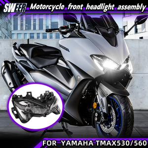 Conjunto de Faros LED Aptos para Motocicletas Yamaha <span class=keywords><strong>TMAX</strong></span> 560/530 2017-2021 - Desmontables y Mejorables - Product Image 1