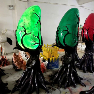 Esculturas de Fibra de Vidrio con Luces de Frutas Exóticas para Parques Temáticos, Centros Comerciales, Resorts y Proyectos de Exhibición en Jardines de Fantasía - Product Image 1