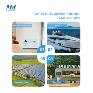 Système de stockage d'énergie Powerwall Jm Factory OEM ODM 48V 51.2V 400Ah, batterie 20 kWh, batteries au phosphate de fer lithium Jm-w-48v - Product Image 6