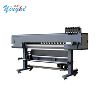 Impresora UV Roll-to-Roll Industrial YingHe de 1.8m con 4 Cabezales de Impresión I3200-U1, Alta Velocidad 80m²/h, Automática para Pancartas Flexibles y Vinilo