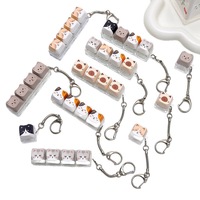 Nouvel Arrivage Promotionnel Porte-clés Mini Clavier Clicker Anti-stress avec Logo Personnalisé