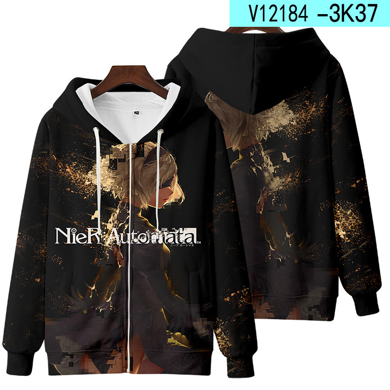 Anime 3D nieuwigheid capuchon pullover sweatshirt anime hoodie cosplay