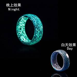 Anneaux lumineux lumineux en gros <span class=keywords><strong>pas</strong></span> <span class=keywords><strong>cher</strong></span> résine chaude mode à la mode bagues de fiançailles pour les femmes en acier inoxydable bague de fiançailles 10 pièces - Product Image 4