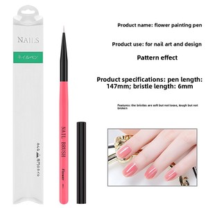 Juego de Pinceles Profesionales para Arte de Uñas Acrílicas, Estilo Japonés y Francés, para Pintura en Degradado, <span class=keywords><strong>Dibujo</strong></span> de Líneas y Pintura en Gel - Product Image 3