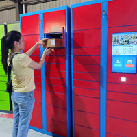Casier de livraison intelligent, armoire de stockage numérique pour colis avec écran tactile