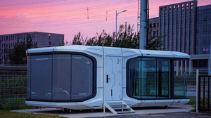 แคปซูลบ้านพื้นที่สำเร็จรูปห้องพักภาชนะโรงแรมหรูรีสอร์ทเคลื่อนที่ตั้งแคมป์สำนักงาน - Product Image 2