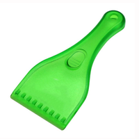 Grattoir à glace en plastique imprimé avec logo, grattoir à neige pour le nettoyage de la voiture