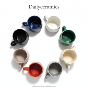 Set di 4 Tazze Impilabili in Ceramica <span class=keywords><strong>Disney</strong></span> <span class=keywords><strong>Mickey</strong></span> e Amici con Manici Grandi e Confezione Regalo per Casa e Ufficio - Product Image 2