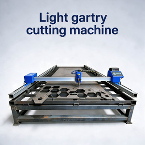 Light Gantry <b>CNC</b> <b>Cutting</b> <b>Machine</b> 1500x3000mm Plasma Flame Metal Sheet Cutter with Digital Control and Servo Motor for High Accur - Product Image 1