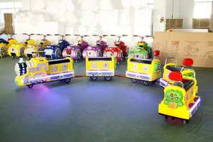 Tren/Mini Tren sin Rieles/Instalaciones de Entretenimiento Infantil con Monedas para Venta en Parques de Juegos Arcade - Product Image 5