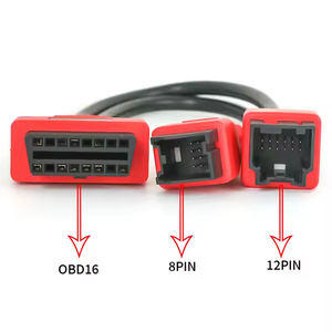 OBD2 une minute deux câble de conversion câble d'extension câble d'extension 12V usage général séparateur de noyau 16 broches pour automobiles - Product Image 5