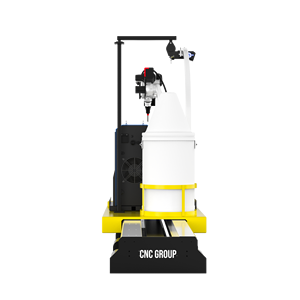Robot de soudage collaboratif pour structure en acier, machine de soudage MIG laser entièrement automatique, rail en U, sans programmation - Product Image 5