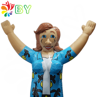BOYAN Gonflable femme Hollande poupées 3.5m de haut géant gonflable femme dessin animé chaud nouvelle vente durable pvc