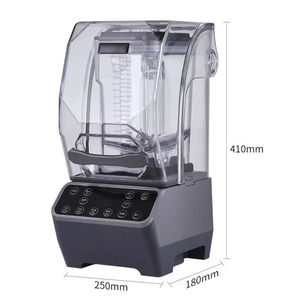 Machine commerciale silencieuse de rupture de jus pour les magasins de thé au lait spécifique à la glace de sable avec des composants de noyau de moteur de la ceinture insonorisée 220V - Product Image 6