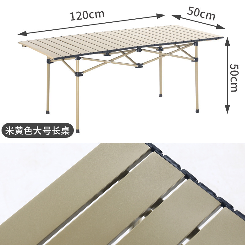 Table allongée 120 cm [Kaki]