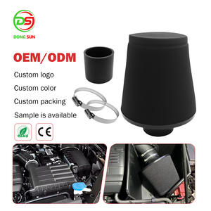 מכונית שינוי אוניברסלי שינוי אוויר רכב מסנן ביצועים זרימה גבוהה לתוך צריכת אוויר מסנן 70 מ "מ ראש פטריות - Product Image 6