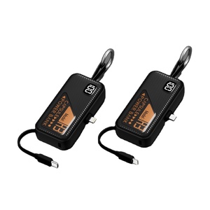 New Mini Capsule ngân hàng điện Loại C 5000 mAh pin di động sạc <span class=keywords><strong>iPhone</strong></span> giao diện 3 in1 điện thoại di động sạc ngân hàng điện - Product Image 2