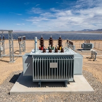 Équipement électrique Ganzhong S13-M 10kV Transformateur immergé dans l'huile à trois enroulements 50Hz 50kVA-2500kVA à faibles pertes IEC CE pour sous-stations solaires/éoliennes/rurales/VE