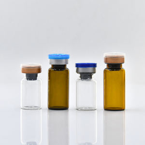 Vente en gros Flacon d'<span class=keywords><strong>acide</strong></span> <span class=keywords><strong>hyaluronique</strong></span> de 7ml 10ml Flacons ambre transparent pour sérum stérile médicinal et <span class=keywords><strong>injection</strong></span> - Product Image 1