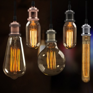 Modern Aluminum Lamp Holder Pendant <strong>Lights</strong> E27 Lamp <strong>Socket</strong> 110V 220V Vintage Bulb Decor Hanging Lamp - Product Image 5