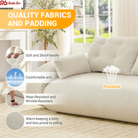 Neues Design Atmungsaktives Stoff-Cabrio 3 in 1 komprimierte stabile Sofa couch mit faltbarer Matratze für den Wohnungs gebrauch