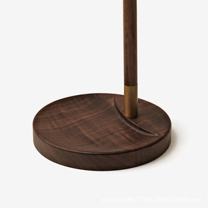 Support de casque en bois de noyer pour bureau, support de rangement pour écouteurs supra-auriculaires - Product Image 5
