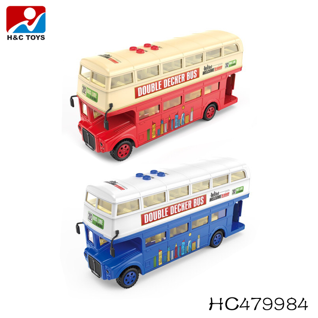 Bus Jouet Avec Lumières Et Sons - Portes Qui S'ouvrent, Pneus Réalistes, 28,5 Cm, Pour Enfants 3+ Ans