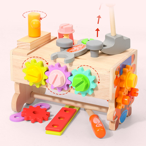 ของเล่นตัวต่อไม้เพื่อการศึกษา Montessori ทำจากไม้เพื่อการศึกษา - Product Image 2