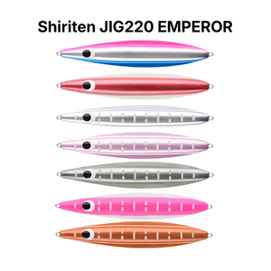 Señuelos de Pesca de Alta Calidad para Jigging en Alta Mar, Shiriten Jig220 Emperor, 180 mm de Longitud, Señuelos Blandos - Product Image 1