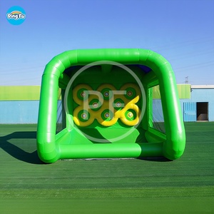 Comercial PVC inflable juego interactivo adultos deporte inflable IPS deporte tiro fútbol juego - Product Image 2