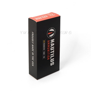 <span class=keywords><strong>Caja</strong></span> <span class=keywords><strong>de</strong></span> Cartón para Municiones <span class=keywords><strong>de</strong></span> 9 mm con Logotipo Personalizado, con Bandejas, Laminación Mate, Embalaje Ecológico para Medicamentos y Pastillas <span class=keywords><strong>de</strong></span> Yuxiang Package - Product Image 2