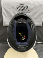 Casque de moto intégral BRAD adapté aux casques Arai Rx7x, blanc brillant, pour hommes et femmes, quatre saisons, accessoires universels pour motards