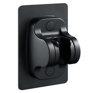 Adjustable Universal Shower Head Holder Black Matte Finish Wall Mount For Bath <b>Hardware</b> Sets - Product Image 1