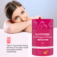 Bonbons Gommeux au Collagène et Glutathion à Chaud Succès pour la Peau, Complément Éclaircissant Naturel pour la Peau