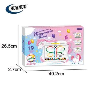 Bonne vente tout-petits filles Montessori jouets en plastique poney point magnétique planche à <span class=keywords><strong>dessin</strong></span> pour enfants voyage jouets cadeaux d'<span class=keywords><strong>anniversaire</strong></span> - Product Image 6