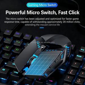 Wired USB Optical Gaming <b>Mouse</b> with RGB Backlit Silent 2.4G 4-mode DPI Ergonomic Design-in Stock for Home/Office/Laptop - Product Image 4