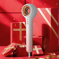 Sèche-cheveux de voyage à ions négatifs, faible bruit, léger, haute qualité, rose et blanc, soin ionique des cheveux, sèche-cheveux pour hôtel, moteur DC