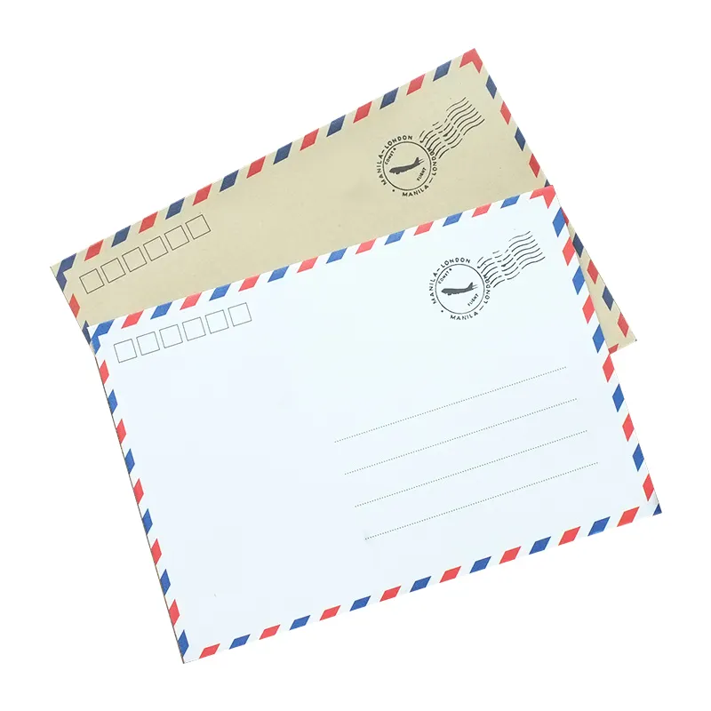 Nieuwe Retro Creatieve Envelop Voor Literaire En Artistieke Eenvoudige Bedankjes Brief Kraft Papieren Envelop