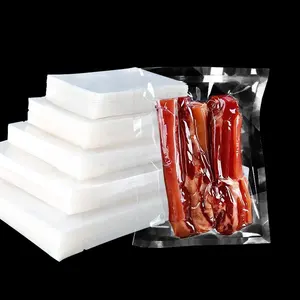 खाद्य ग्रेड स्पष्ट मुहर खाद्य पैकेजिंग ताजगी वैक्यूम भंडारण बैग