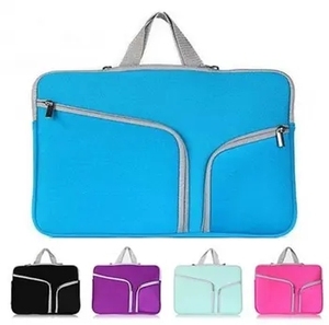 Phụ Nữ Phụ Nữ <span class=keywords><strong>Neoprene</strong></span> Máy Tính Xách Tay Tay Áo Trường Hợp Máy Tính Bảng Máy Tính Xách Tay Cặp Túi Máy Tính Xách Tay Cho Phụ Nữ 15.6 Inch Không Thấm Nước - Product Image 4