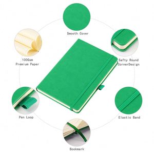 Promotion A5 Smart Leather Hardcover Notebook Thread <b>Sewing</b> Binding Customizable Gift Planner Journal 2025 - Product Image 3