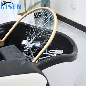 Equipo de Lavado de Cabello KISEN, Silla de Champú para Salón con Masaje, Cama de Spa para Belleza, Envío Gratis para Silla de Champú de Salón de Belleza - Product Image 6