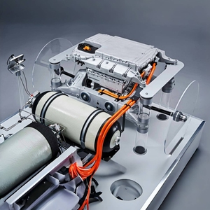 Celda de Combustible de Hidrógeno ISO9001 de 50W para Uso Doméstico, Componentes Centrales HHO con Rodamiento y Motor, en Venta - Product Image 2