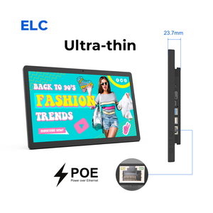 Pantalla Táctil Publicitaria Digital con Sistema <span class=keywords><strong>Android</strong></span> Wifi Poe de 15/21/24/27/32 Pulgadas para Centros Comerciales y Restaurantes - Product Image 1