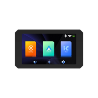 GPS Navigator Motor 5 Inci Tahan Air IP67 Layar Sentuh 1 Tahun Garansi Wireless CarPlay Android Auto Portabel
