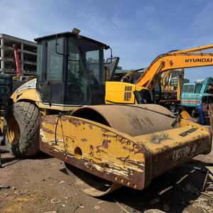 Second Hand American Brand CAT CS683E Vibratory <b>Road</b> <b>Roller</b> Compactor Good Working Condition For <b>Road</b> Construction In Stock - Product Image 2