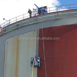 Torre de energia eólica tanque de tambor máquina de jateamento da superfície vertical