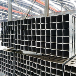 Perfiles de acero de tubo de metal de hierro para estructura Tubo galvanizado Sección hueca <span class=keywords><strong>rectangular</strong></span> Tubo de acero al carbono Erw - Product Image 4