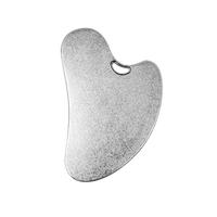 Outil de soin de la peau en acier inoxydable HZ Medical, masseur Gua Sha de haute qualité, logo personnalisé, Gua Sha en métal en forme de cœur