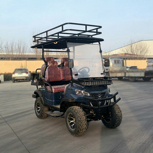 Carrito de Golf Eléctrico Todoterreno 2026, 4 Asientos, Batería de Litio de 48V, Freno de Disco Hidráulico, 90km de Autonomía, Suspensión Independiente, CE - Product Image 1
